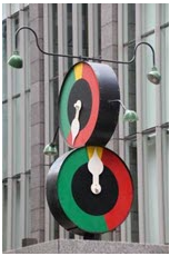 Image of a Marshalite clock traffic signal