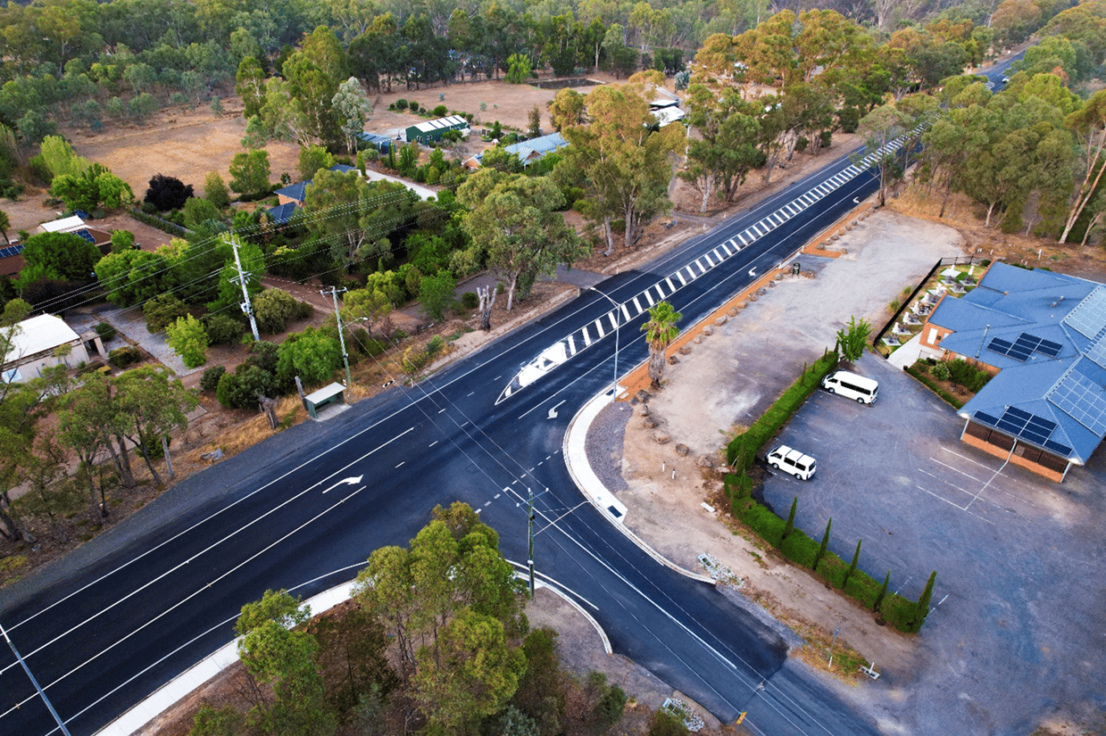 McIvor Highway intersections safety improvement