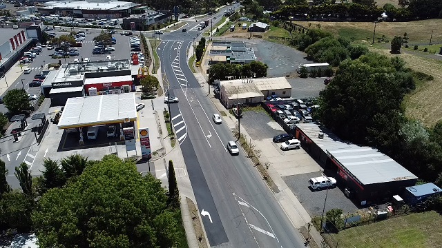 Image of completed works at Clarke Street, Kilmore