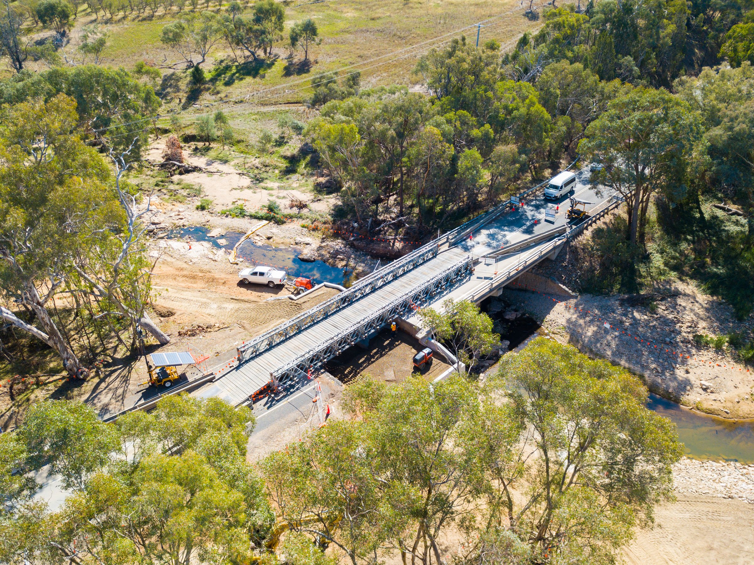 Roads-Infrastructure-Aerial-BirdsEye-Construction-Cars-Bridge-River-4761-2019