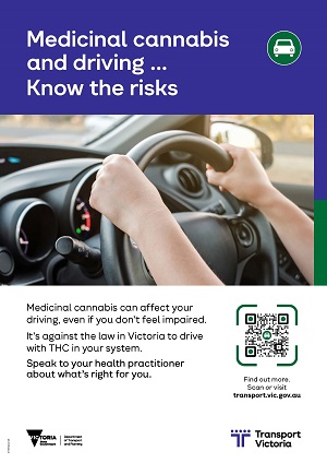Image of two hands on a steering wheel