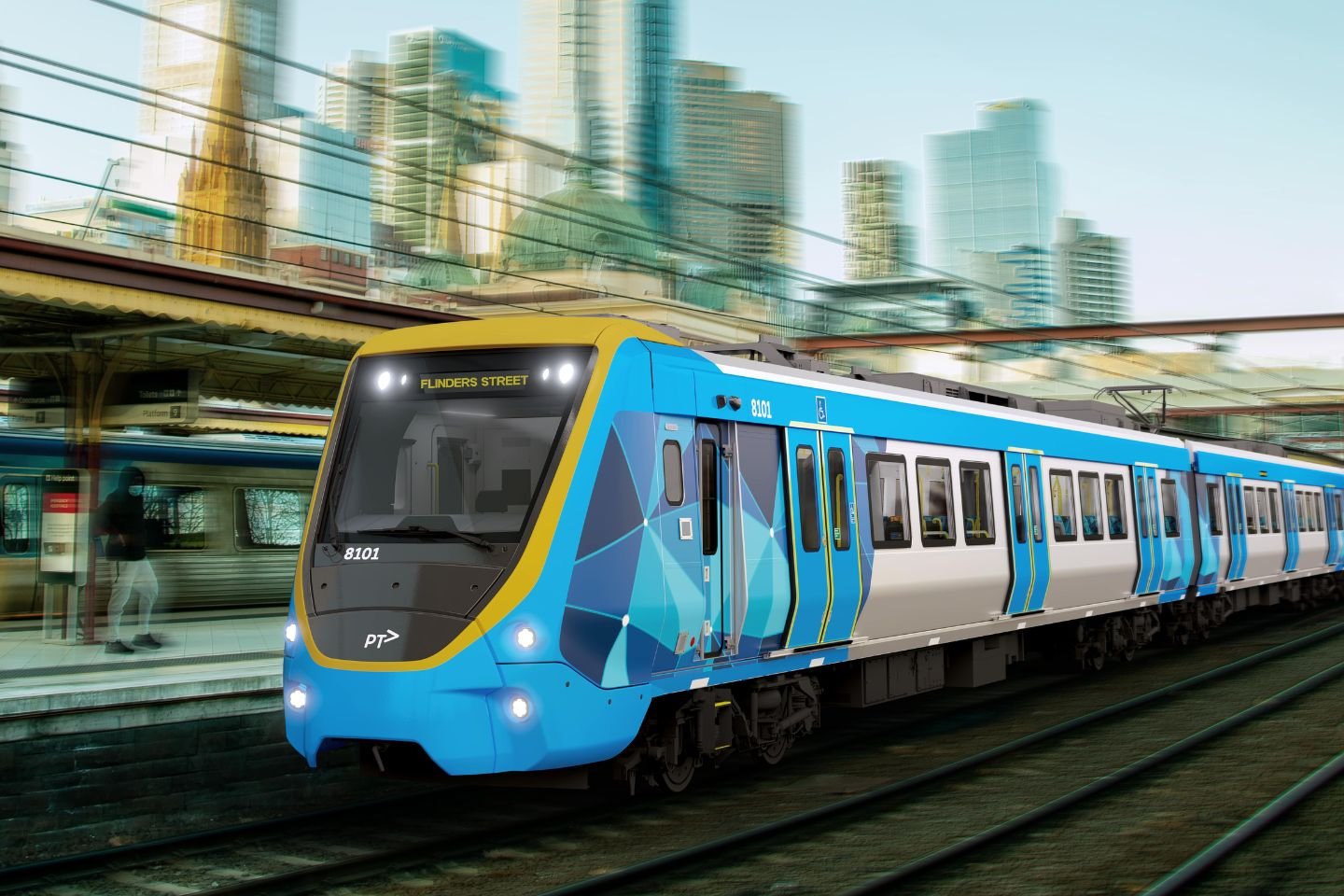Timtie 0 Train X'Trapolis 2.0 trains - Transport Victoria