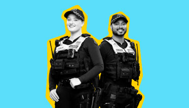 Image of two police officers