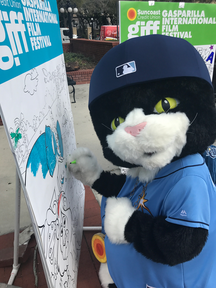 DJ Kitty at the Family Fun Day