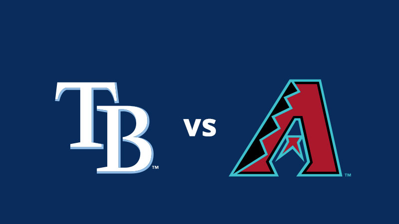 Rays vs Arizona Diamondbacks