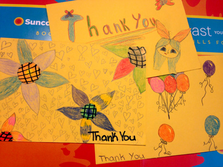 Thank-you cards