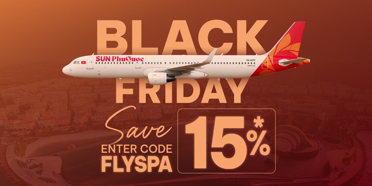 Black Friday 2025 - Unlock 15% off your next flight
