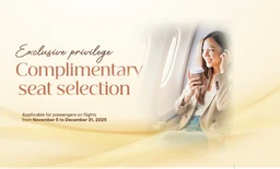 Exclusive privilege - Complimentary seat selection