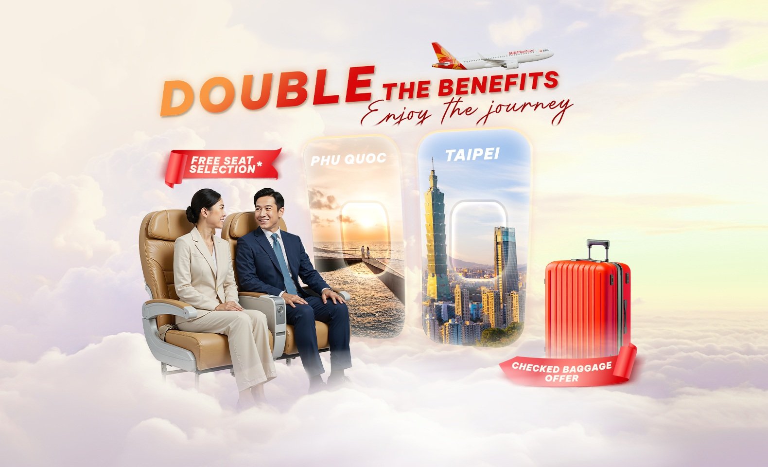 Double the Benefits, Enjoy the Journey