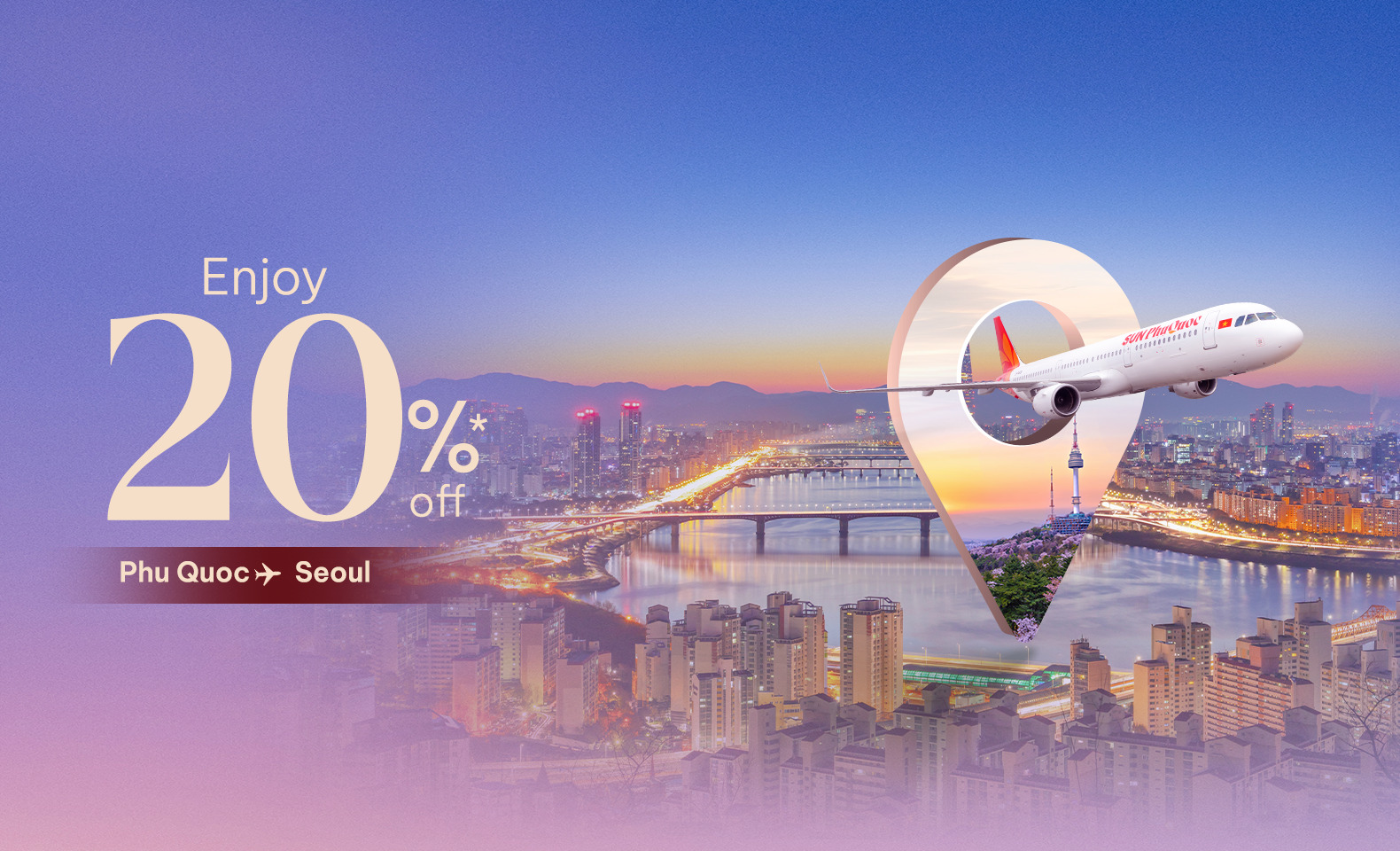 Hello Seoul! Enjoy 20% Off