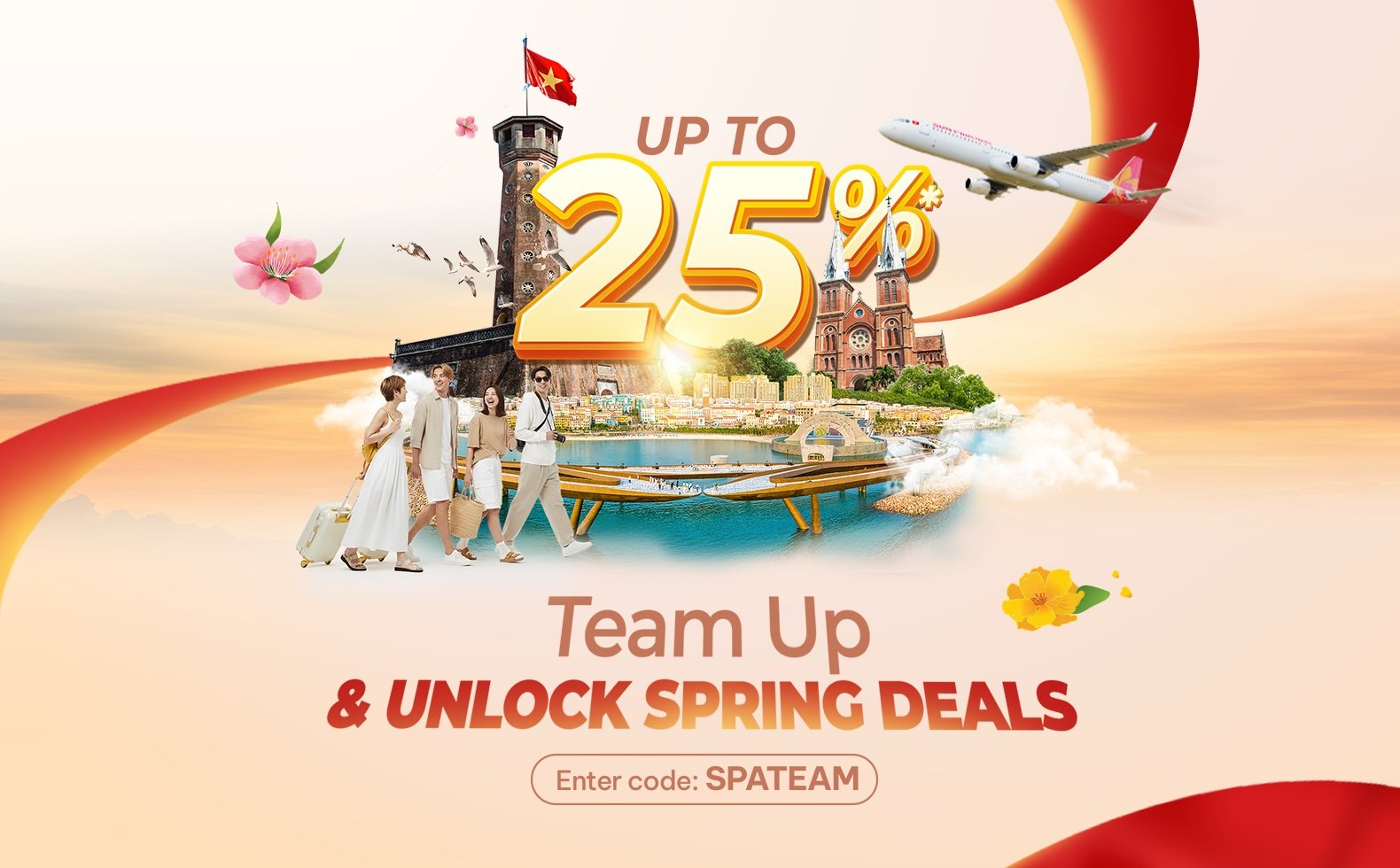 Team Up and Unlock Spring Deals
