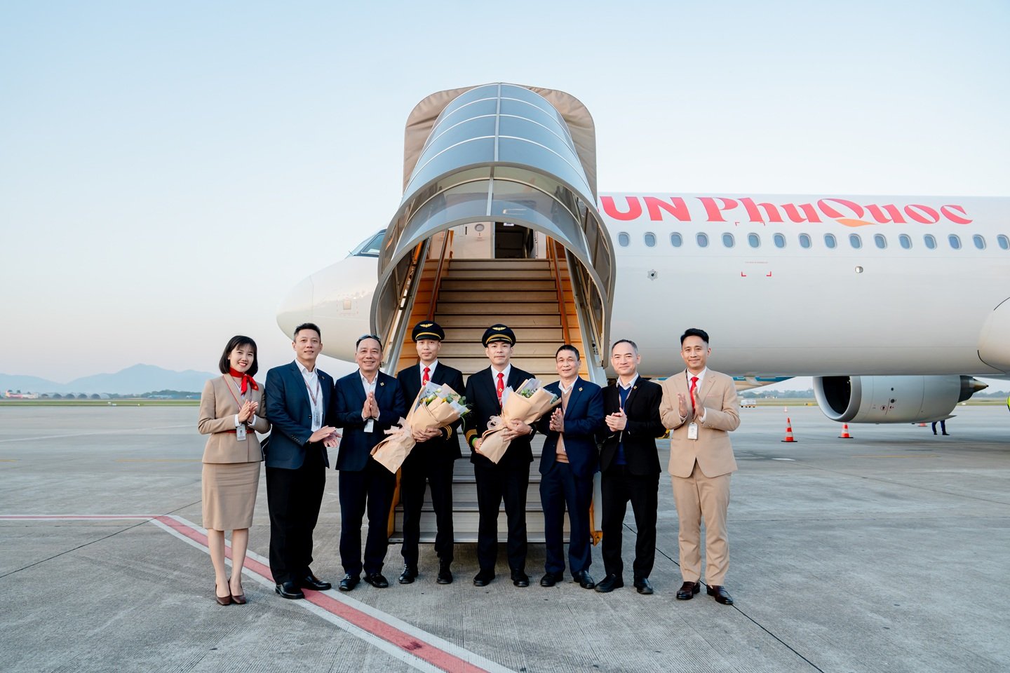 Sun PhuQuoc Airways đón thêm tàu bay, tăng năng lực khai thác mùa cao điểm Tết