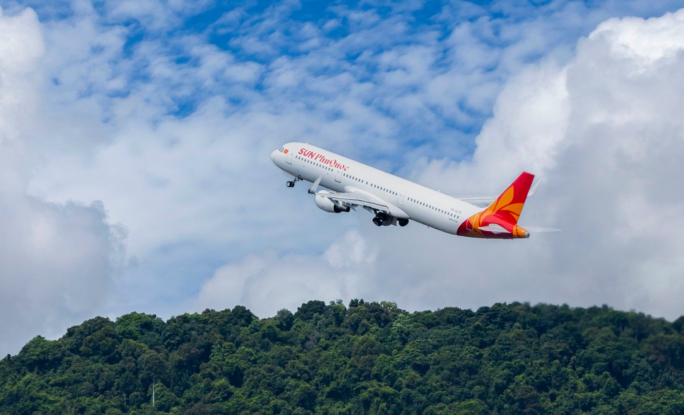 Sun PhuQuoc Airways được cấp phép khai thác các đường bay quốc tế