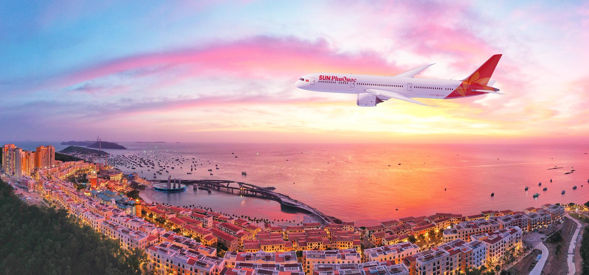 Vé máy bay Đài Loan đi Phú Quốc: 5 lý do bay cùng Sun PhuQuoc Airways