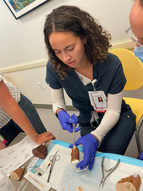 student-in-clinic