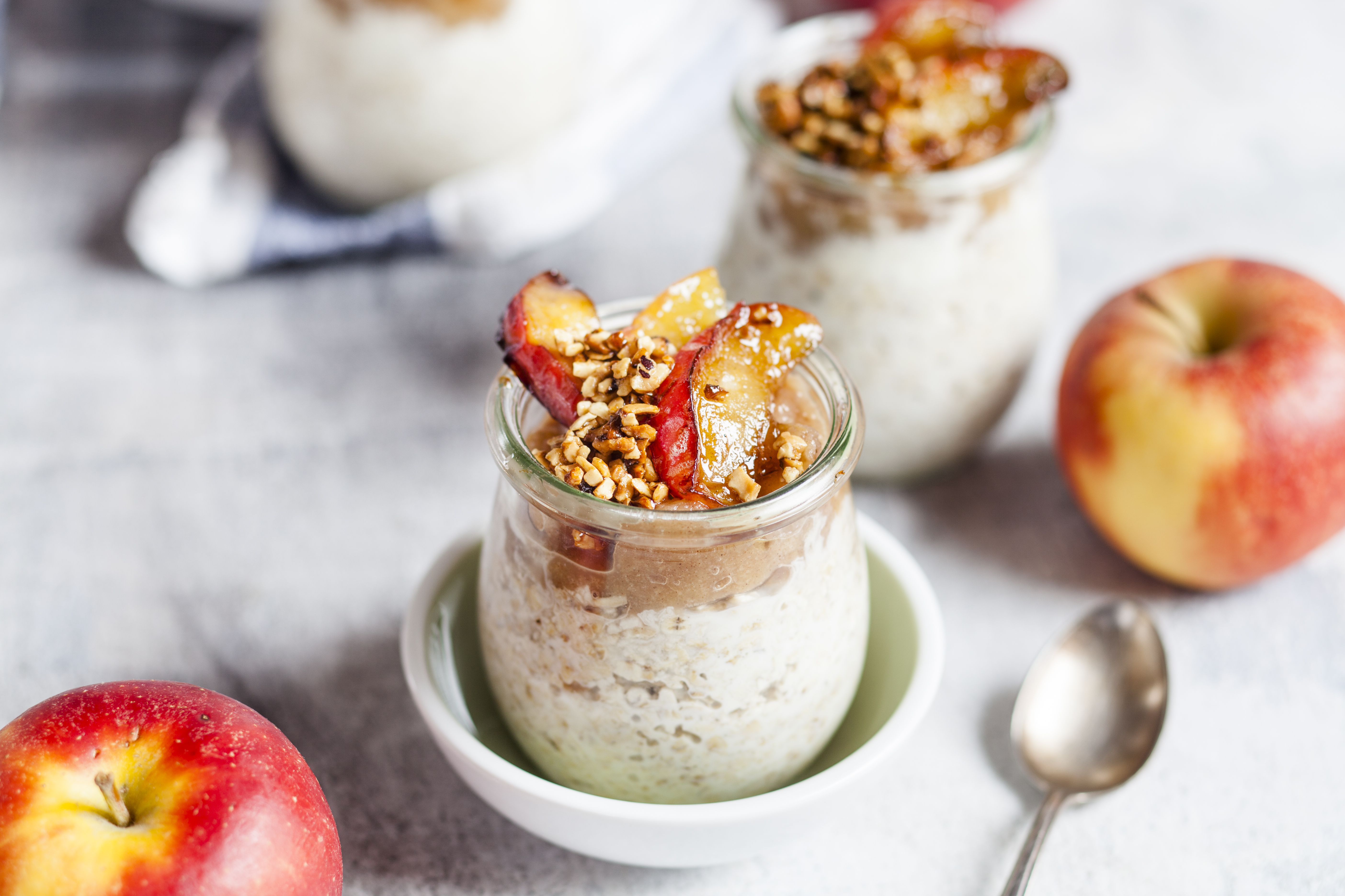 baked-peaches-and-almond-oatmeal