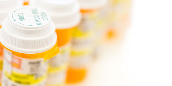 Prescription pill bottles