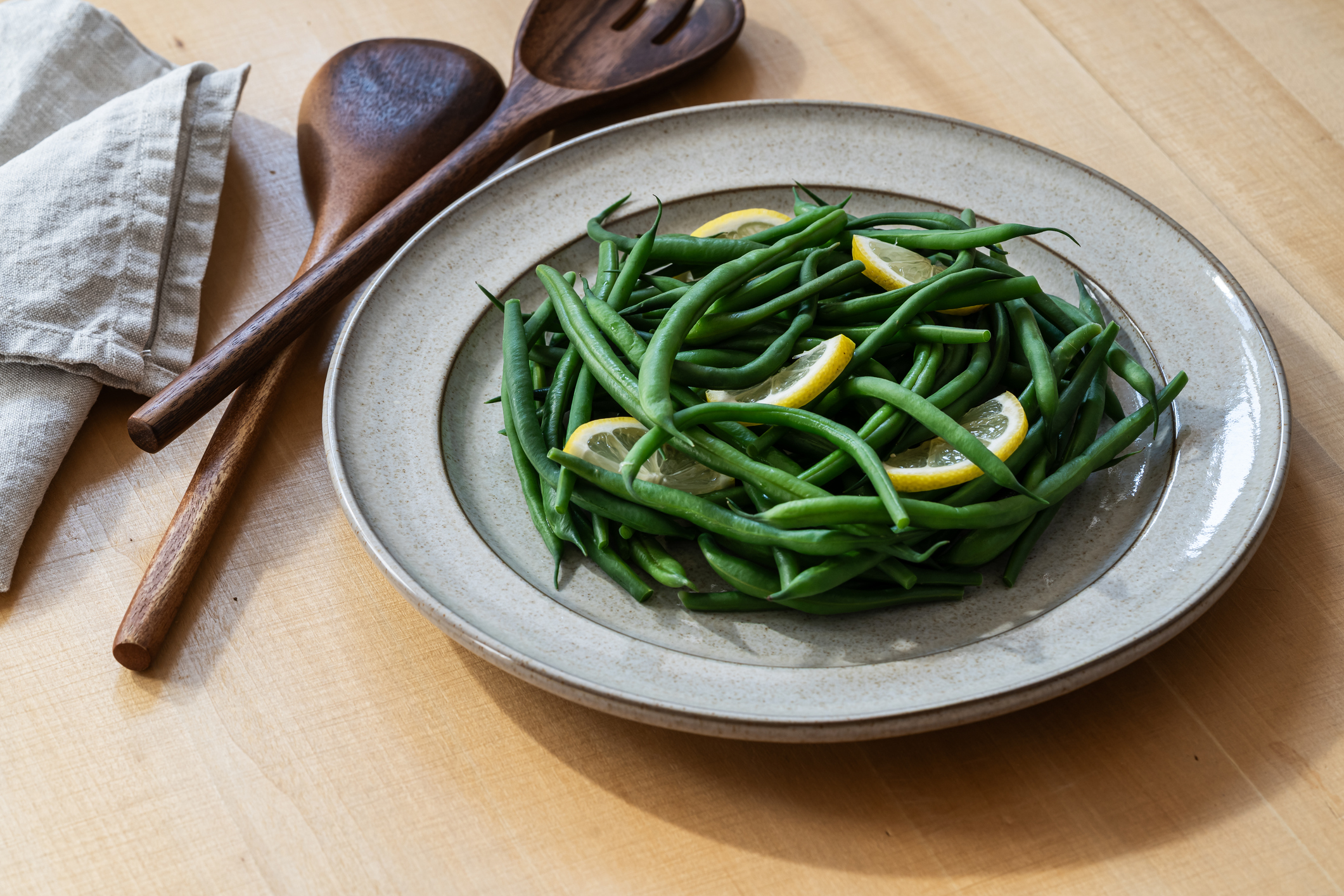 lemony-green-beans