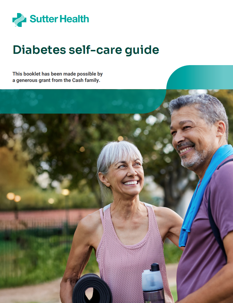 Diabetes Self Care Guide Cover