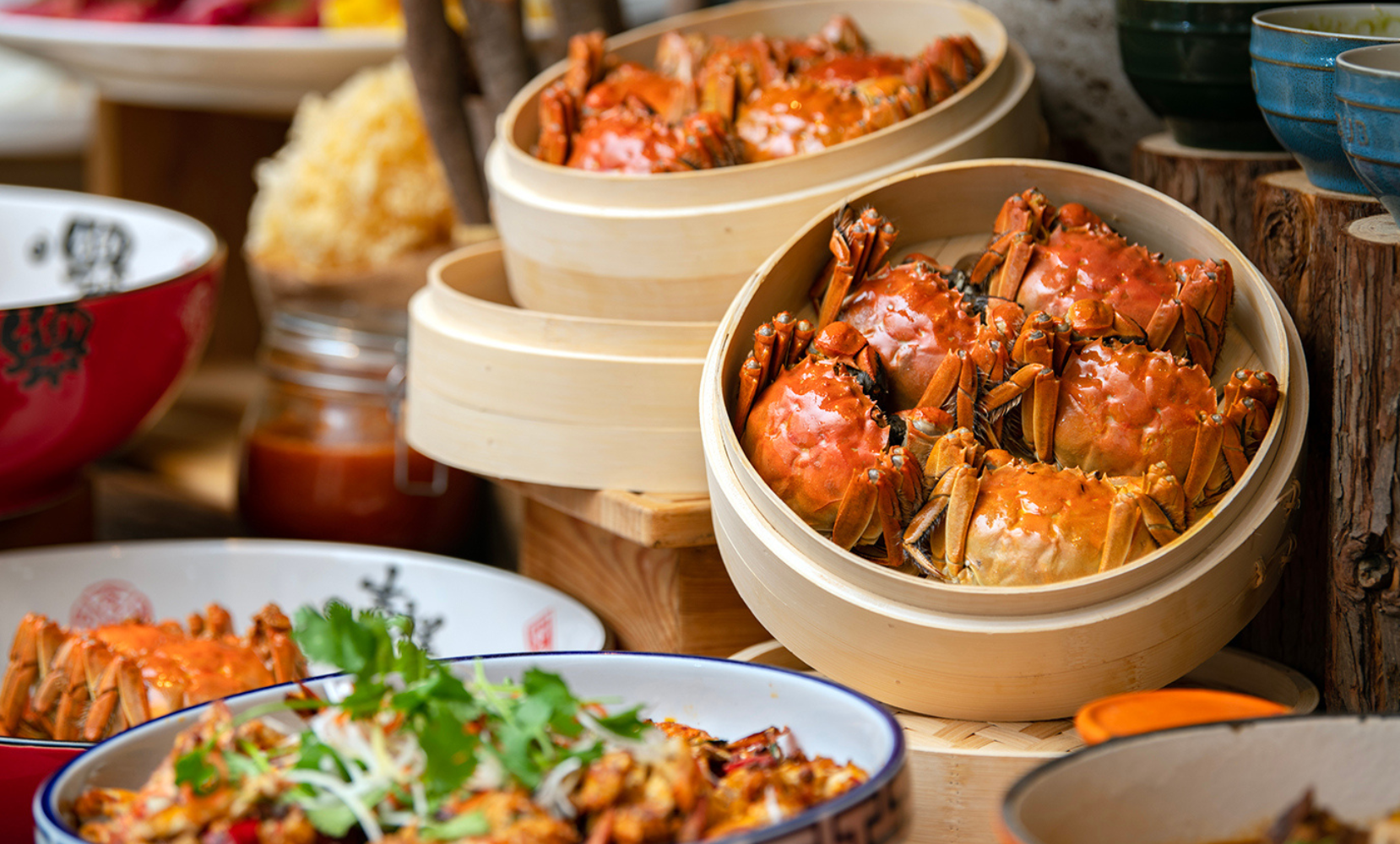 FEAST节日主题早午餐，大闸蟹，自助餐