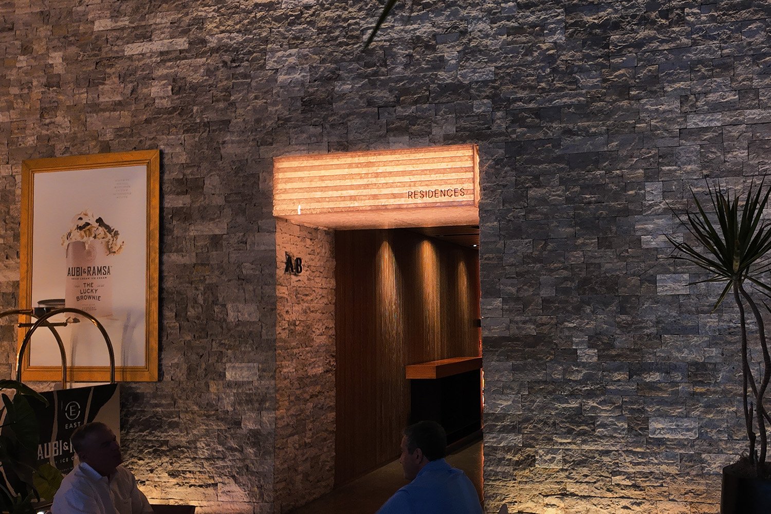 east miami residence elevator lobby