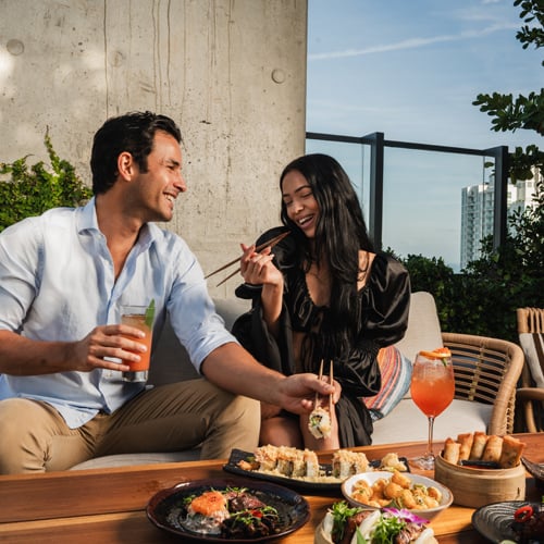 Drinks at Sugar Rooftop Bar IMG