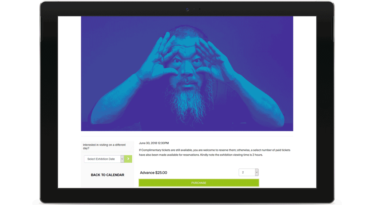 GIF rotating through four different websites