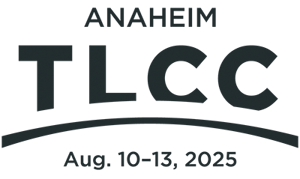 TLCC Anaheim logo in black