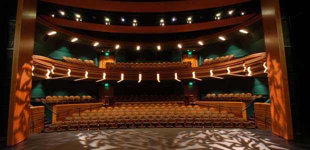 DeBartolo Performing Arts Center at the University of Notre Dame - interior of Decio Hall