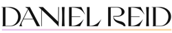 Daniel Redi logo, name in black on a white background. 