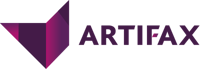 Artifax logo in purple