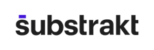 Substrakt logo in black and purple