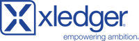 Xledger logo in blue