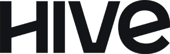 Hive logo in black