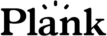 Logo for Plank in black