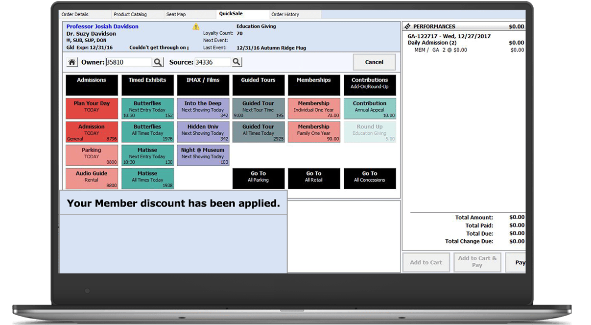 Quicksale Screenshot