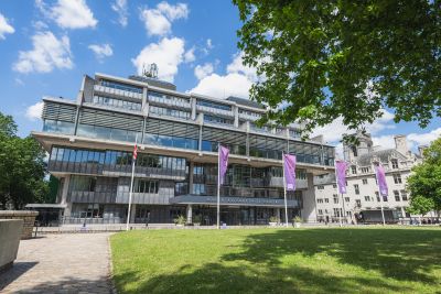 Exterior of Queen Elizabeth II Centre