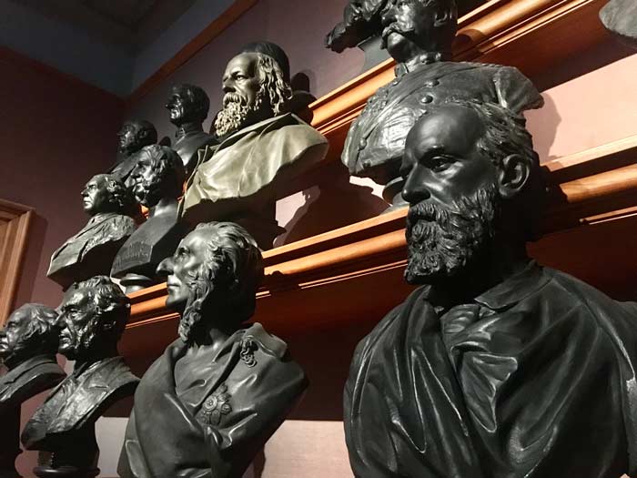 Busts at the National Portrait Gallery