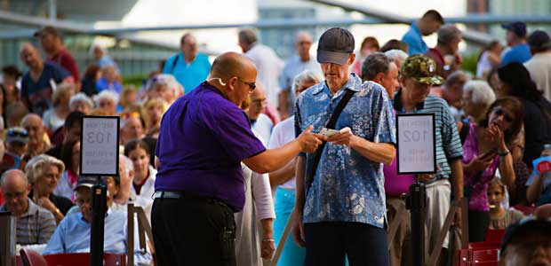 Grant Park Music Festival Usher and Audience Member