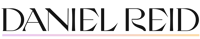 Daniel Redi logo, name in black on a white background. 