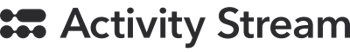 Activity Stream logo in black
