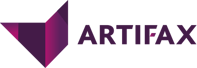 Artifax logo in purple