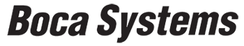 Boca Systems logo in black