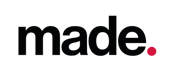 Made Media logo in black and pink