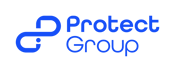 Protect Group's logo in blue text