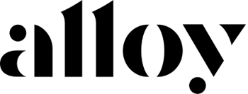 Alloy logo in black