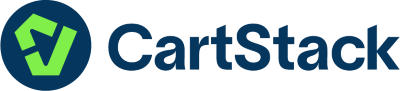 CartStack's logo in dark blue text