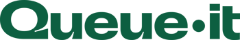 Queue-it logo in green