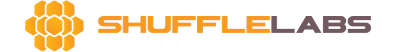 ShuffleLabs' logo in yellow and brown text.