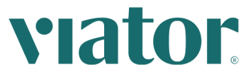 Viator logo in turquoise